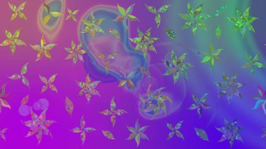 Şatafatlı bahar bahçesi dokusu. Raster illüstrasyonu. Çiçek deseni. Çiçek çizimi arkaplanı.