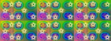 Renkli kar tanesi Raster çizimi. Simgeler, etiketler. Kar tanesi ikonu, izole edilmiş. Renkli arka planda kar taneleri. Düz dizayn. Raster illüstrasyonu.