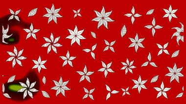 Raster. Eskiz geçmişi. Kumaş, tekstil, duvar kağıdı baskısı için. Tomurcukları çiçek olan sevimli bir çiçek deseni. Raster illüstrasyonu. Antika retro tarzı.