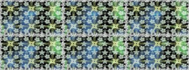 Çiçekli karalama şeklinde Raster çiçek deseni. Tarafsız renklerde çiçekler. Nazik, narin çiçek arkaplanı.