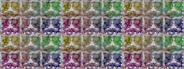 Raster resim. Çiçek sorunsuz arka plan. Çiçek desenli. Süs bahar bahçe doku güzelleşmek.