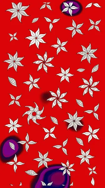 Çiçekli yumuşak bir eskiz şekli. Raster çiçekleri klasik tarzda çizilmiş. Kibarca, kırmızı renkte bahar çiçekleri. Raster illüstrasyonu.