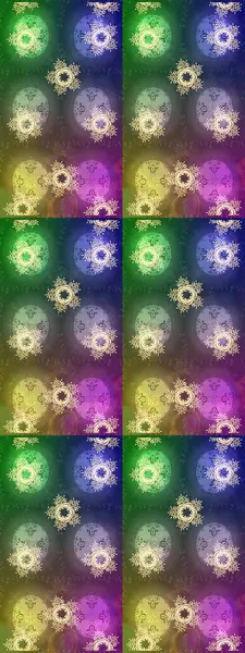 Raster kış deseni. Yeşil, nötr ve mor renkler üzerine dizayn. Çiçek Elementleri 'nin soyut geçmişi. Raster illüstrasyonu.