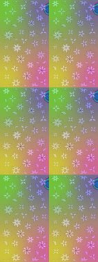 Çiçeksel nötr çizim kalıbı. Klasik taslak çizimi. Raster çiçek izi. Raster Yumuşak kumaş deseni.