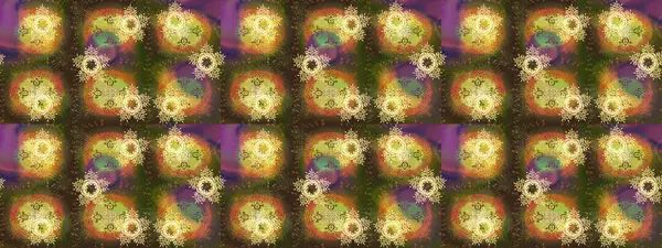 Güzel süs eşyası. Kar tanesi süsü Raster illüstrasyonu. Kahverengi, yeşil ve sarı renkli kar tanesi süsü. Kar taneleri izole edildi.