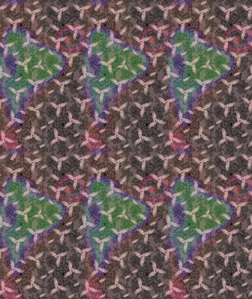 Çizim çiçek deseni duvar kağıdı, web sitesi arka planı, ambalaj kağıdı, davetiye, broşür, afiş veya web sitesi için kullanılabilir. Karalama elementleri. El çizimi Raster illüstrasyonu.