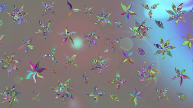 Yumuşak, bahar çiçekli arka plan. Gri renkli çiçekler. Raster çiçek desenli ve çiçekli..