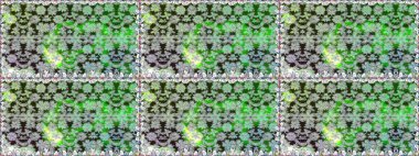 Renkli Bahar Temalı Kusursuz Arkaplan. Düz Çiçek Elementleri Tasarımı. Gri renkli çiçekler. Sevimli çiçek raster deseni.