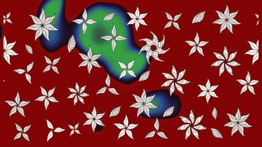 Moda arka planında parlak buketler. Kumaş, duvar kağıdı ve kağıt üzerine baskı yapmak için gelişen arka plan. Raster illüstrasyonu. Eski usul küçük çiçekli şirin bir eskiz deseni..