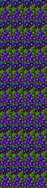 Yeşil renkli çiçekler. Çiçek süslemeli çizim deseni. Raster illüstrasyonu.