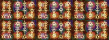 Kar tanesi ikonu, izole edilmiş. Renkli arka planda kar taneleri. Raster kar tanesi ikonu. Raster illüstrasyonu. Düz tasarım.