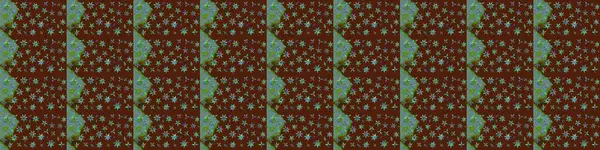 Kahverengi renkli çiçekler. Gömlek baskısı için çiçek boyası. Çiçek eskiz kalıbı geçmişi.