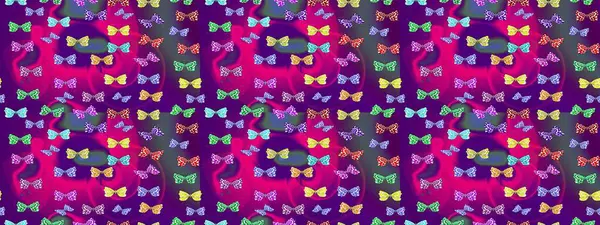 Çocuk için bahar paleti olan güzel raster kelebeği. Klasik tarzda hem de. Raster illüstrasyonu. Mor arka planda izole edilmiş suluboya kelebekler.