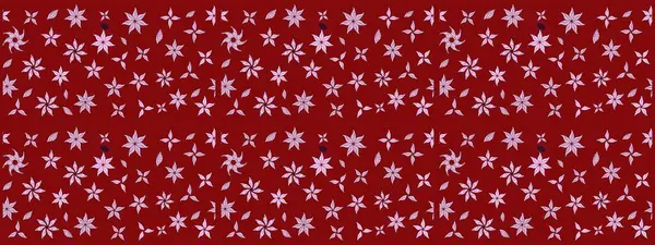 Klasik taslak çizimi. Çiçek kırmızısı eskiz deseni. Raster Yumuşak kumaş deseni. Raster çiçek izi..