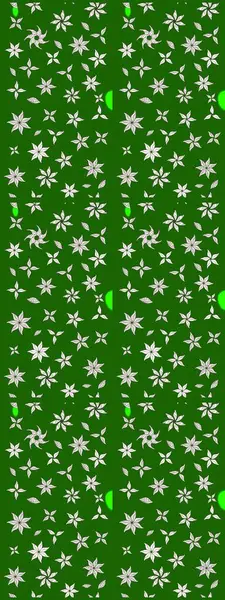 Renkli Bahar Teması eskiz kalıbı. Yeşil renkli çiçekler. Güzel çiçek deseni. Düz Çiçek Elementleri Tasarımı.