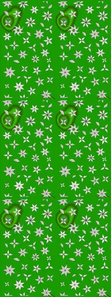 Moda baskıları için zarif bir şablon. Parlak renkli çiçekli ve yeşil yapraklı harika bir çiçek deseni. Modern çiçek arkaplanı. Halk stili.