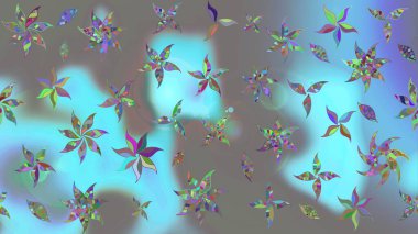 Dekorasyon ve tasarım için güzel bir desen. Moda baskısı. Çiçeğin suluboya çizimlerinin mükemmel deseni. Suluboya desenli çiçek deseni. Ayarlanmış.