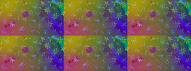 Güzel eskiz şekli. Raster çiçekli arka plan. Güzel kumaş deseni. Düz Çiçek Elementleri Tasarımı. Renkli Yaz Temalı eskiz kalıbı. Yazdır.