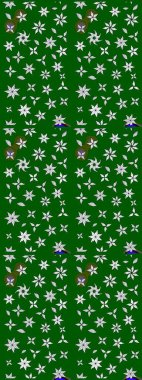 Parlak elementlerin. Çizim çiçek deseni duvar kağıdı, web sitesi arka planı, ambalaj kağıdı, davetiye, broşür, afiş veya web sitesi için kullanılabilir. El çizimi Raster illüstrasyonu.