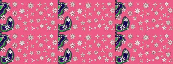 Raster güzel bir çiçek deseni çizmiş. Bahar mevsimi. Tatil havası. Nazik romantik baskı. Pembe renkte çiçekler.