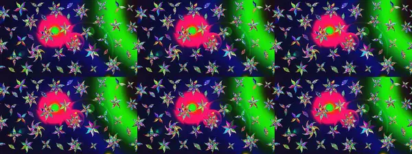 Çiçekleri, deniz kabukları, mandalaları ve suluboya efektleriyle donanma geçmişi. Eskiz modeli etnik tasarım. Yatak çarşafları, ceket, paket tasarımı, kumaş ve moda kavramları için tekstil baskısı.