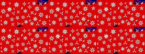 Kırmızı renkte çiçekler. Renkli bahar temalı eskiz kalıbı. Çiçekli çiçek deseni, suluboya. Düz Çiçek Elementleri Tasarım Raster illüstrasyonu.