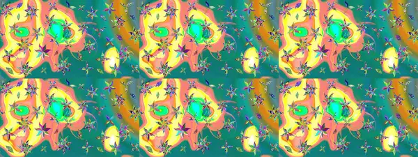 Güzel kumaş deseni. Güzel suluboya yaz çiçekleri deseni..