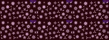 Modern stil dokusu. Çiçek desenli raster, kahverengi çizgi grafik deseni soyut raster arkaplan.