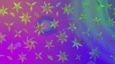 Raster. Güzel suluboya çiçekler, parlak resim ilham verici çiçek desenli eskiz arka plan.