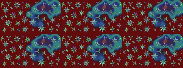 Düz Çiçek Elementleri Tasarımı. Renkli Bahar Teması eskiz kalıbı. Parlak arkaplan eskiz desenli çiçekli fantezi tasarımı.