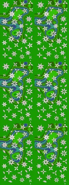 Raster illüstrasyonu. Küçük çaplı çiçeklerdeki basit şirin desenler. Tekstil veya kitap kapakları, imalat, duvar kağıtları, baskı, hediye paketi ve yapıştırma kitabı için çiçek eskiz geçmişi.