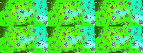 Modern çiçek arkaplanı. Parlak renkli çiçekli ve yeşil yapraklı harika bir çiçek deseni. Halk tarzı. Moda baskıları için zarif bir şablon.