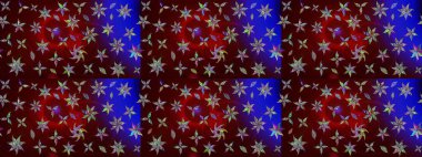 Çiçek arkaplan. Güzel kumaş deseni. Çizim raster deseni.