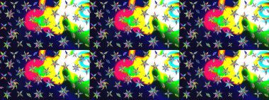 Tekrar eden çiçek arkaplanı, zarif gri çiçek duvar kağıdı. Gri renkler üzerine çiçek desenli çizimler, el yapımı papatyalar, papatyalar..