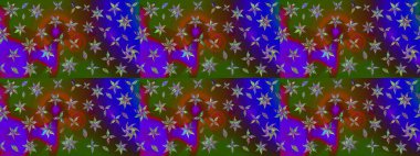 Yazdır. Güzel kumaş deseni. Renkli Yaz Temalı eskiz kalıbı. Raster çiçekli arka plan. Güzel eskiz şekli. Düz Çiçek Elementleri Tasarımı.