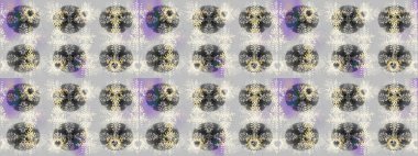 Raster illüstrasyonu. Kar Tanesi Simgesi. Raster illüstrasyonu. Tarafsız, gri ve bej renklerde izole kar taneleri.