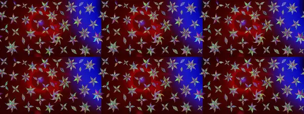 Çiçek arkaplan. Güzel kumaş deseni. Çizim raster deseni.