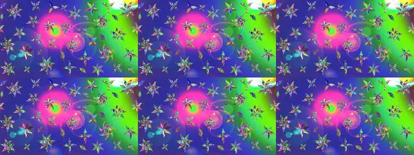 Suluboya etkisi. Raster deseni. Organik elementler. Botanik çizim deseni.