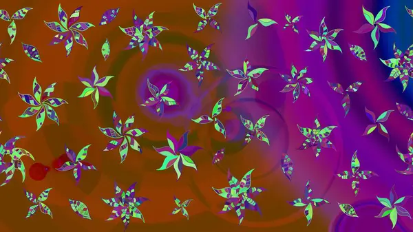 Çiçek arkaplan. Güzel kumaş deseni. Çizim raster deseni.