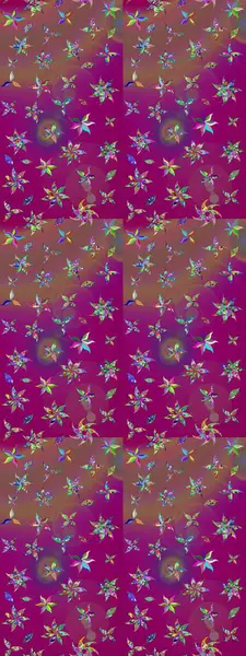 Üst manzara, yumuşak mor renk tarzı. Sevgililer günü ve tebrik kartı konsepti için şık bir davetiye. Çiçek kompozisyonu, el boyası, hassas şablon. Manzaralı çiçek deseni.