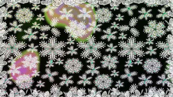 Siyah renklerde. Raster illüstrasyonu. Anti-stres için Raster soyut şablon sayfası.