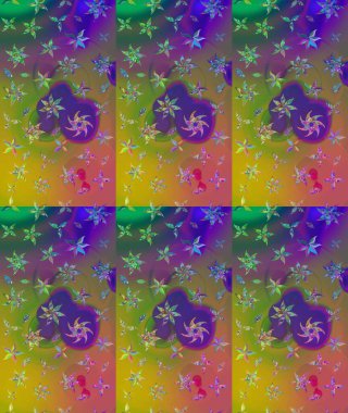 Güzel kumaş deseni. Çiçek arkaplan. Çizim raster deseni.