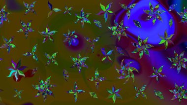 Tekstil, kumaş, kapaklar, duvar kağıtları, baskı, naylon, koleksiyon defteri, örgü, dekupaj için güzel bir eskiz. Küçük kahverengi çiçekli oldukça eski bir besin torbası deseni. Millefleurlar.