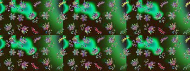 Kar tanesi arka plan. Raster Noel renkli arka plan ile düşen kar tanesi. Raster illüstrasyon.