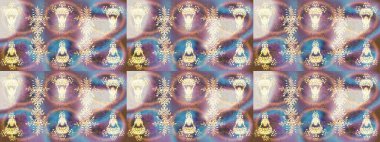 Kar tanelerinin soyut arkaplanı olan şirin bir Noel arkaplanı. Noel ve yeni yıl moda baskıları için tatil tasarımı. Altın kar taneleri. Raster illüstrasyonu. Renkler.