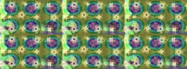 Raster illüstrasyonu. Kraliyet retro 'su mavi, nötr ve yeşil renklerde. Altın elementler Altın şablon. Kart, duvar kağıdı, ambalaj ve tekstil için klasik tasarım. Çiçeksel klasik doku.