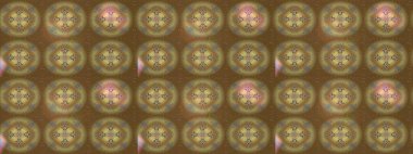 Modern çiçek arkaplanı. Kahverengi, nötr ve bej renklerde yapraklar ve parlak renkli çiçeklerle şaşırtıcı, pürüzsüz çiçek deseni. Halk tarzı. Moda baskıları için zarif bir şablon.