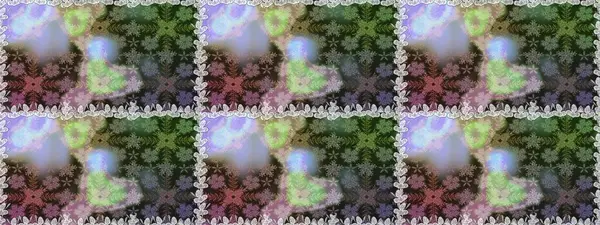 Tekstil için figür. Davetiye ve kartpostal tasarımı için dekoratif çiçek unsurları. Poster ya da kapak için arka plan. Yapraklı kusursuz desen. Sevimli zarif çiçekler Raster illüstrasyonu.