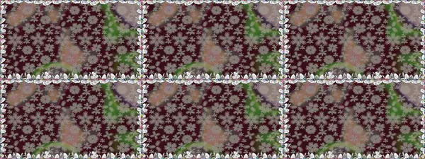 Ultraviyole kumaş deseni. Raster illüstrasyonu. Organik motif arka planı. Kusursuz desen.