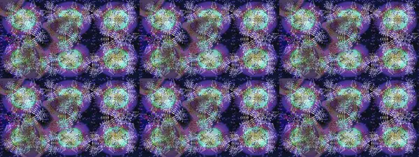 Kar tanesi rengarenk desen. Soyut kar taneleri arkaplanda izole edilmiş düz dizayn. Raster illüstrasyonu. Raster kar taneleri arka planda. Kar taneleri deseni.